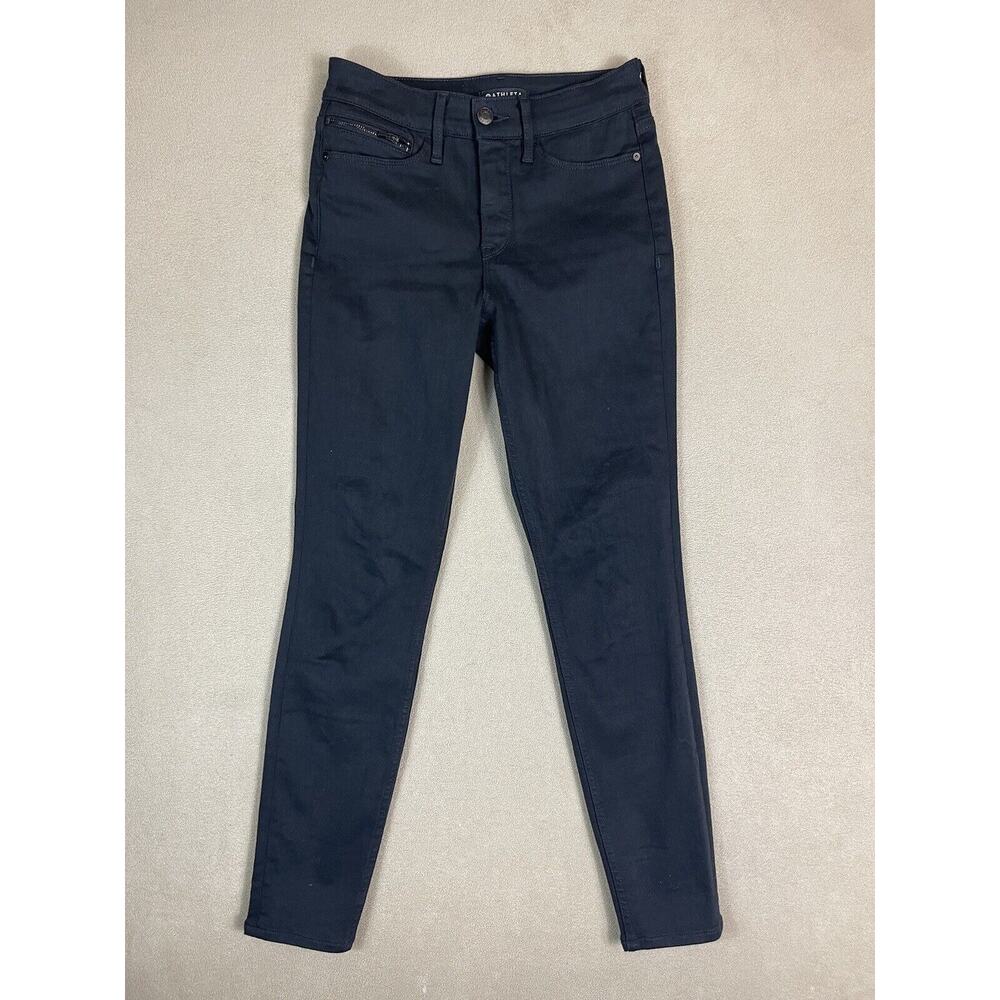 Athleta Jeans Womens 0‎ Black Sculptek Slim Skinny Casual Denim Adult